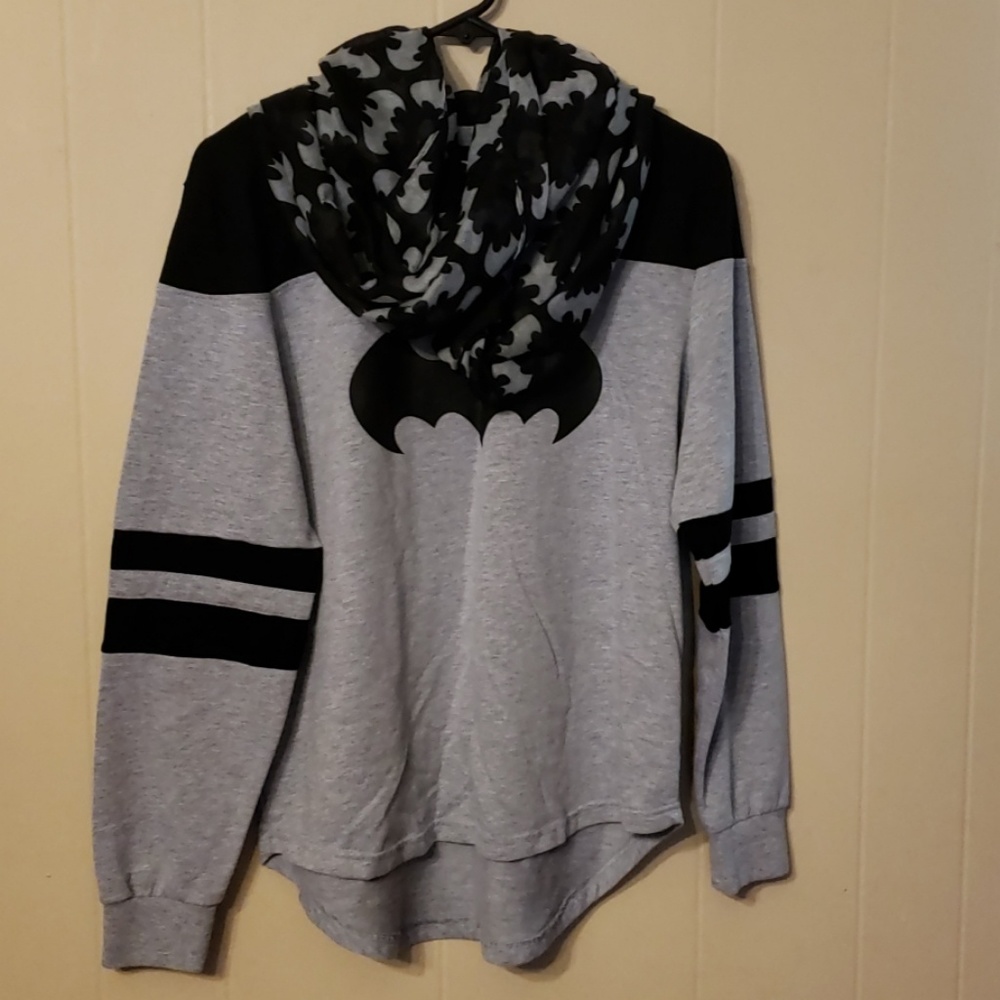 Batman shirt and scarf